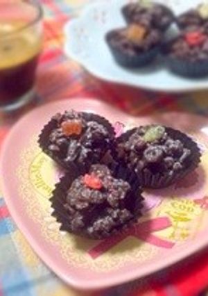 【簡単友チョコ】フルグラチョコクランチ-レシピのメイン写真