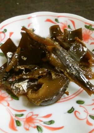 出汁をとった煮干しと昆布で当座煮-レシピのメイン写真