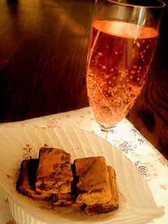 バレンタインに♥簡単シャンパンの生チョコ-レシピのメイン写真