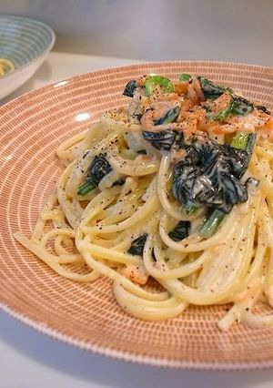 昆布茶が隠し味✿サーモンクリームパスタ-レシピのメイン写真
