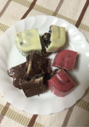 3色そろった！ブラックサンダー-レシピのメイン写真