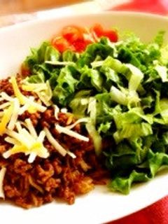 マルちゃん 焼そばdeそば飯タコライス-レシピのメイン写真