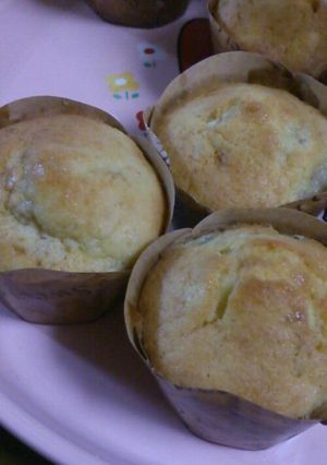 焼くまで10分！超簡単バナナカップケーキ-レシピのメイン写真