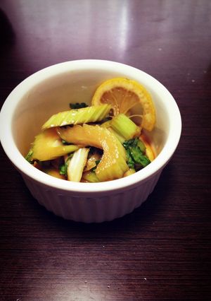セロリのうま造り漬け-レシピのメイン写真