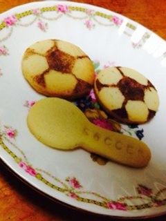 サッカーボールクッキー⚽️-レシピのメイン写真