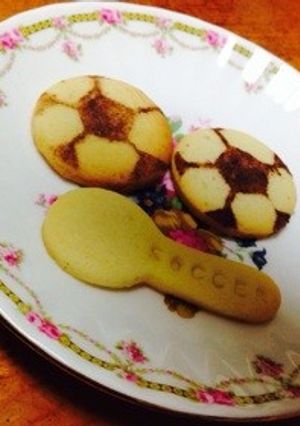 サッカーボールクッキー⚽️-レシピのメイン写真