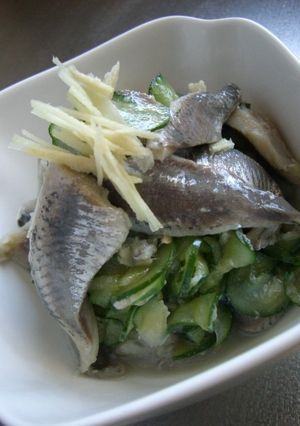 イワシときゅうりの酢の物-レシピのメイン写真