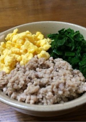 三色丼-レシピのメイン写真