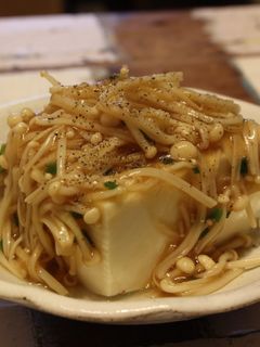 豆腐のえのき餡-レシピのメイン写真