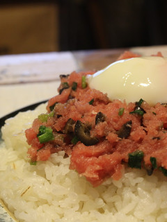 ねぎとろオリーブ丼-レシピのメイン写真