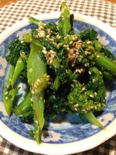 菜の花のからし和え-レシピのメイン写真