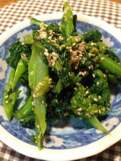 菜の花のからし和え-レシピのメイン写真