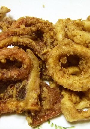 余ったグリーンカレーペーストでイカ唐揚げ-レシピのメイン写真