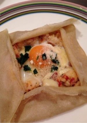 ガレット〜マッシュポテトとドライトマト〜-レシピのメイン写真