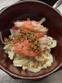 えのきとカニカマの酢の物-レシピのメイン写真