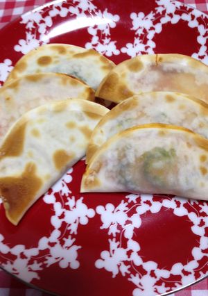 餃子の皮で♪揚げないササミ大葉チーズ-レシピのメイン写真