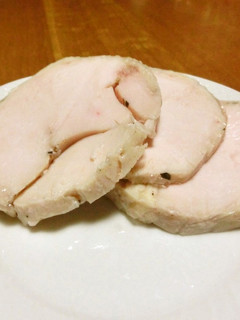簡単!鶏むね肉で鶏ハム-レシピのメイン写真