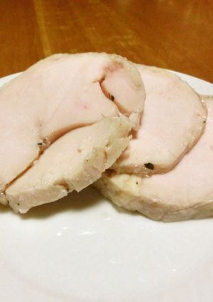 簡単！鶏むね肉で鶏ハム-レシピのメイン写真