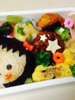 キャラ弁☆女の子-レシピのメイン写真