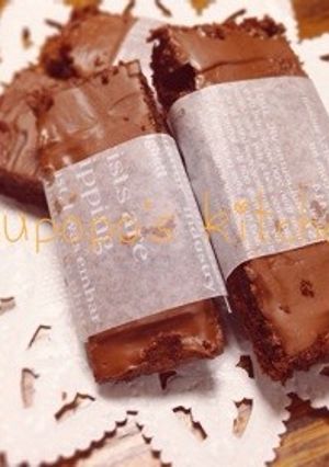 バレンタインに！しっとり濃厚ブラウニー-レシピのメイン写真