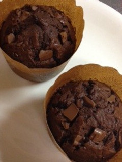 チョココアカップケーキ♡バレンタイン-レシピのメイン写真