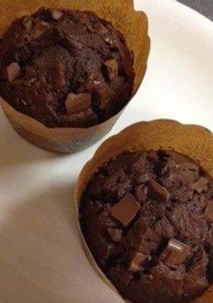 チョココアカップケーキ♡バレンタイン-レシピのメイン写真