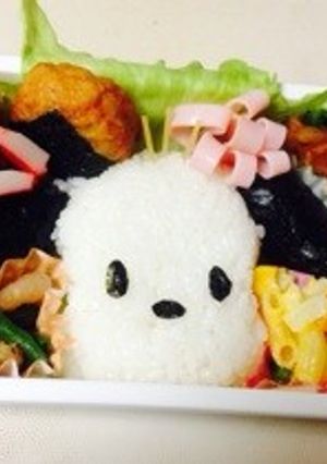 キャラ弁☆ポチャッコ サンリオ-レシピのメイン写真