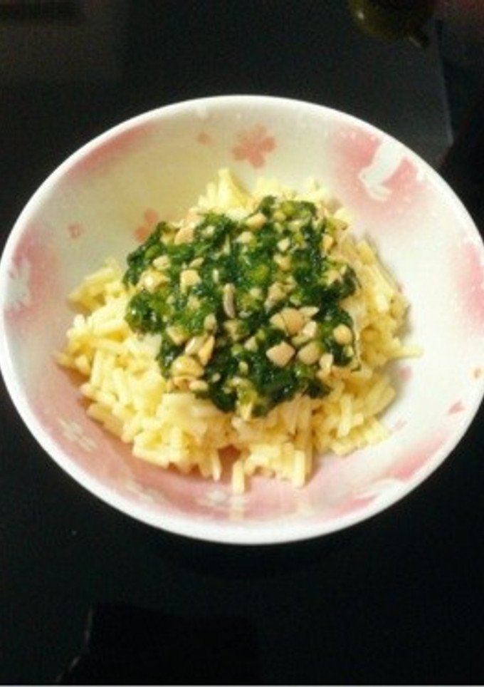 離乳食 小松菜の和風 納豆パスタ♡-レシピのメイン写真