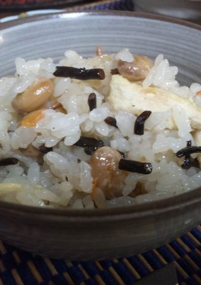 節分豆（福豆）の炊き込みご飯-レシピのメイン写真