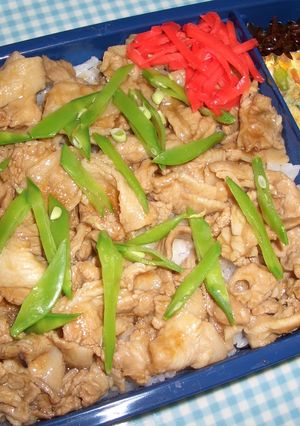 豚バラ丼弁当-レシピのメイン写真