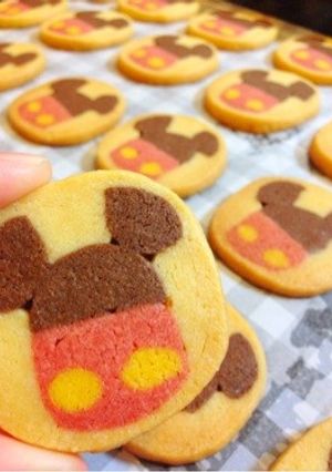 可愛い♡ミッキーのアイスボックスクッキー-レシピのメイン写真