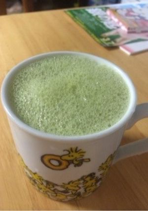 あわあわ抹茶ソイラテ-レシピのメイン写真