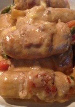 豚肉の野菜まき〜チーズソース〜-レシピのメイン写真