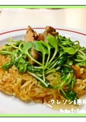 ご当地☆岐阜☆クレソンあんかけ焼きそば-レシピのメイン写真
