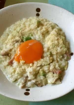 濃厚♥わさび醤油のアボカドチーズリゾット-レシピのメイン写真