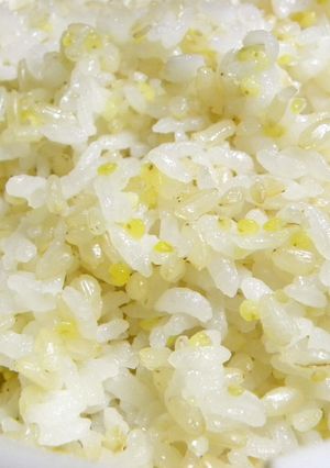 玄米と白米を一緒に炊く♪-レシピのメイン写真