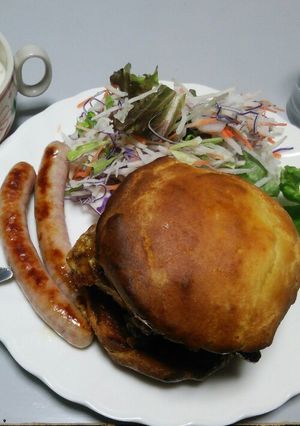 ハンバーガー用大豆粉パン(糖質制限)-レシピのメイン写真