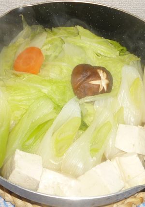 パパの白菜鍋③-レシピのメイン写真