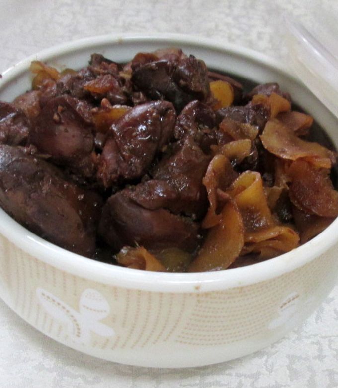鶏レバー　ワイン煮-レシピのメイン写真