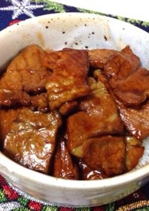 やわらか♥️簡単で美味しい豚丼♪-レシピのメイン写真