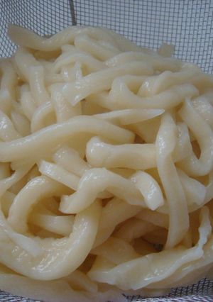 手打ちうどん～地元産小麦を使って-レシピのメイン写真