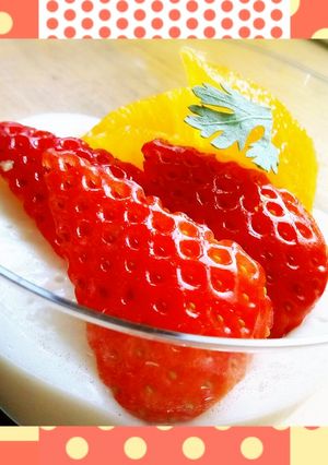 簡単ブラマンジェψ(๑'ڡ'๑)ψ-レシピのメイン写真