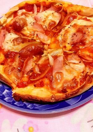 簡単☆二種のピザ トマトソース-レシピのメイン写真