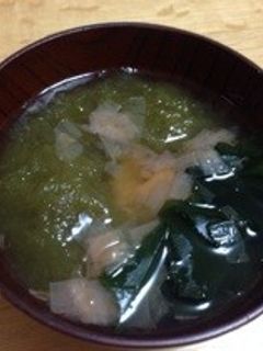 即席☆とろろ昆布と梅干しのお吸い物-レシピのメイン写真