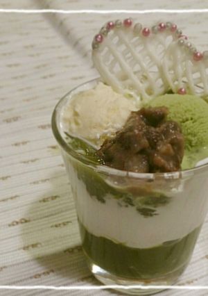 ☆濃抹茶パフェ☆-レシピのメイン写真