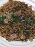 広島菜ちりめん焼きそば～つけ麺スタイル～