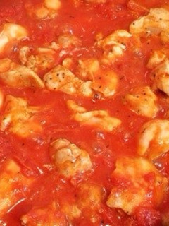 メイン / チキンのトマト煮-レシピのメイン写真