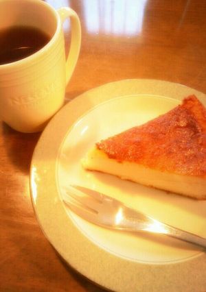 ヨーグルトで！水切りなしのチーズケーキ♡-レシピのメイン写真