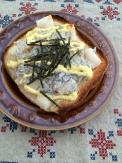 しらす餅マヨトースト-レシピのメイン写真