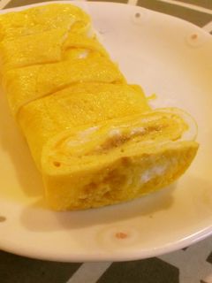お弁当にも!!肉味噌入り卵焼き☆-レシピのメイン写真